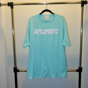 Men's Light Blue Short Sleeve Tee